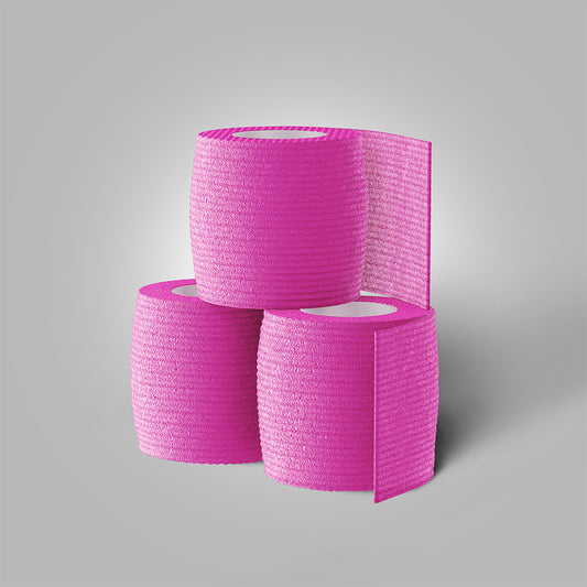 2" Hook Grip Tape- Pink - Pack of 3