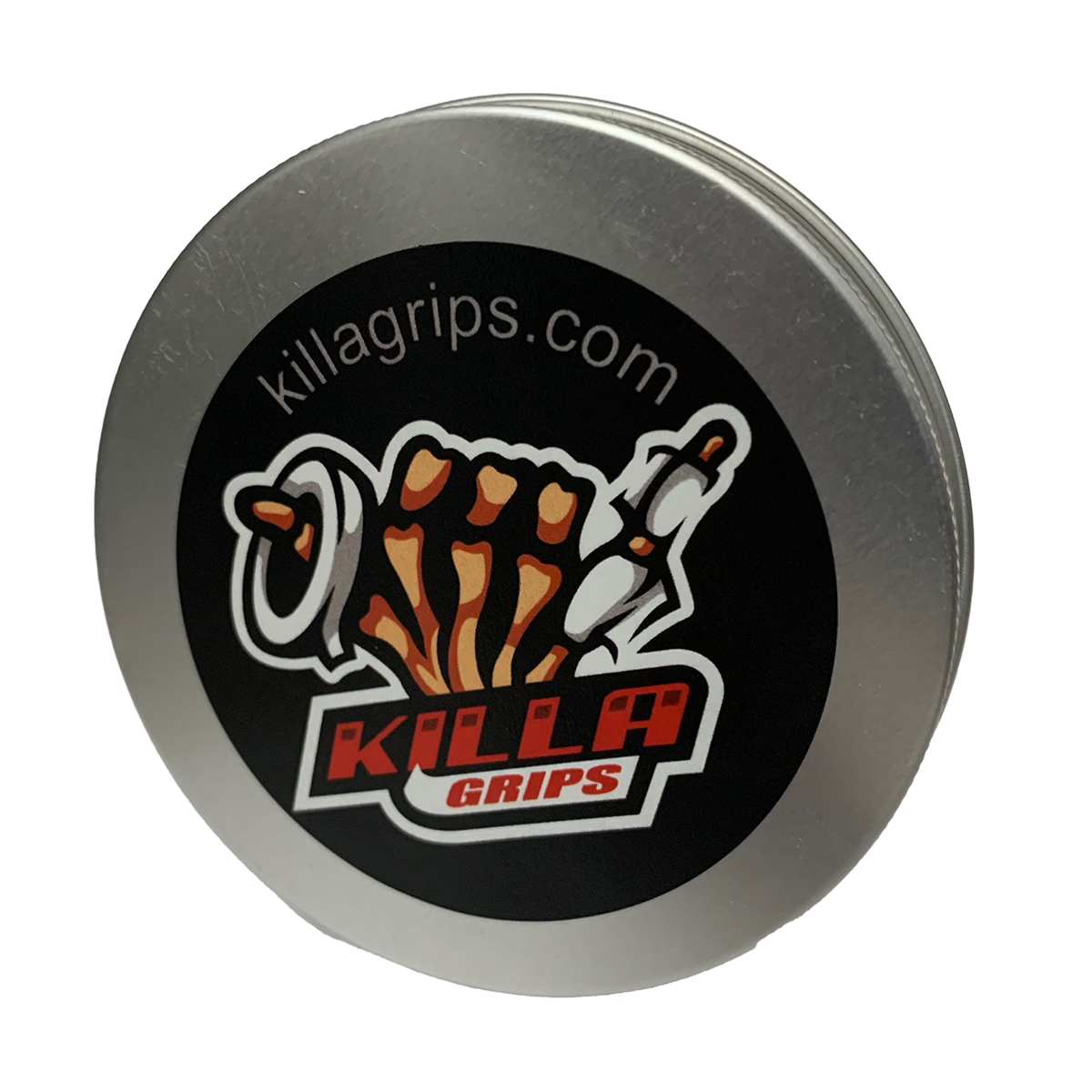 KillaGrips Tape Tin Can - Silver, Organizational Solution